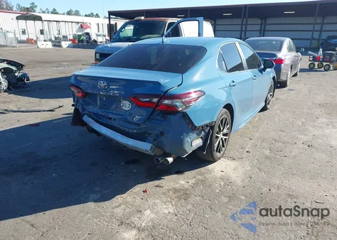 2023 Toyota Camry Se z USA, uszkodzony, nr VIN 4T1G11AK8PU096525